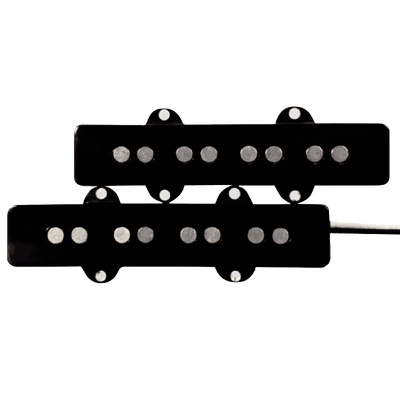 Lindy Fralin Split Jazz 4 Black Cover - DescriptionLindy Fralin Split Jazz Bass Pickups offer a loud, clear and even response to four string bass players with no hum. This bass pickup allows you to get all of the Jazz-Bass vibe that you love, minus the hu