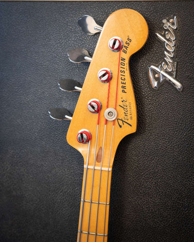 Fender Precision '74 Natural Headstock