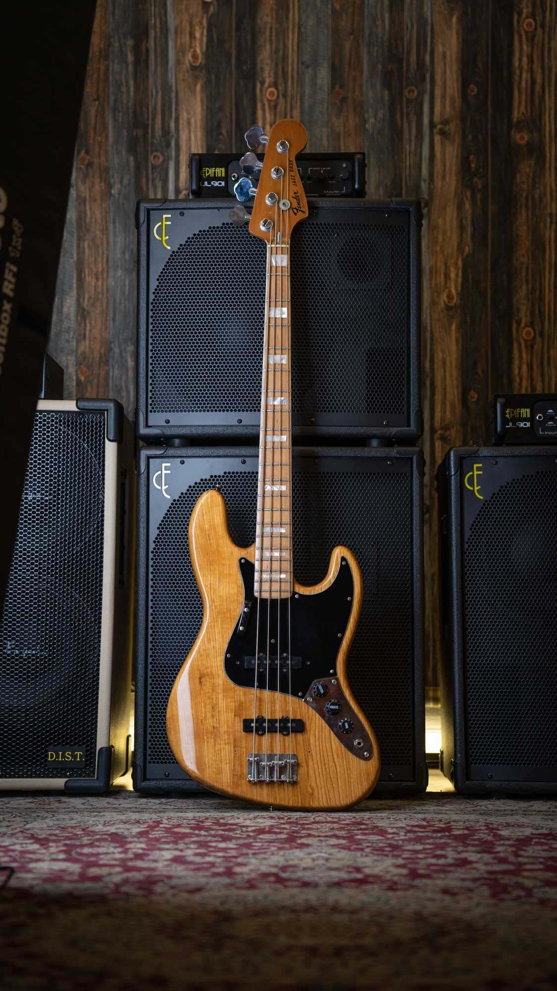 Fender Jazz Bass Natural 1977