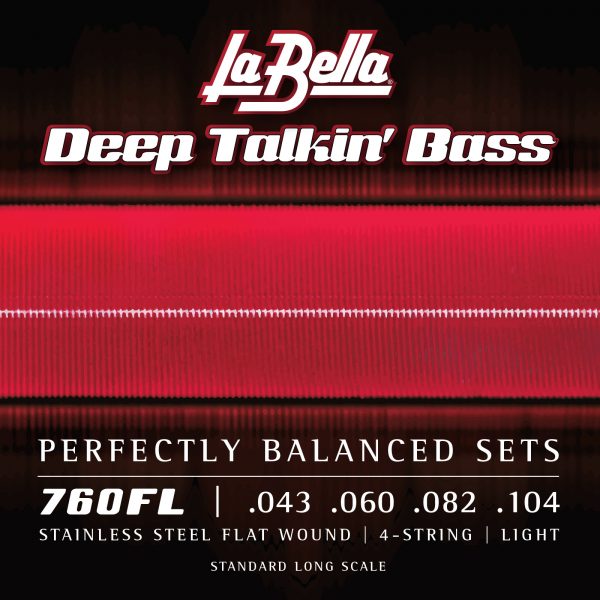 LaBella Deep Talkin’ Bass Flats – Light 43-104