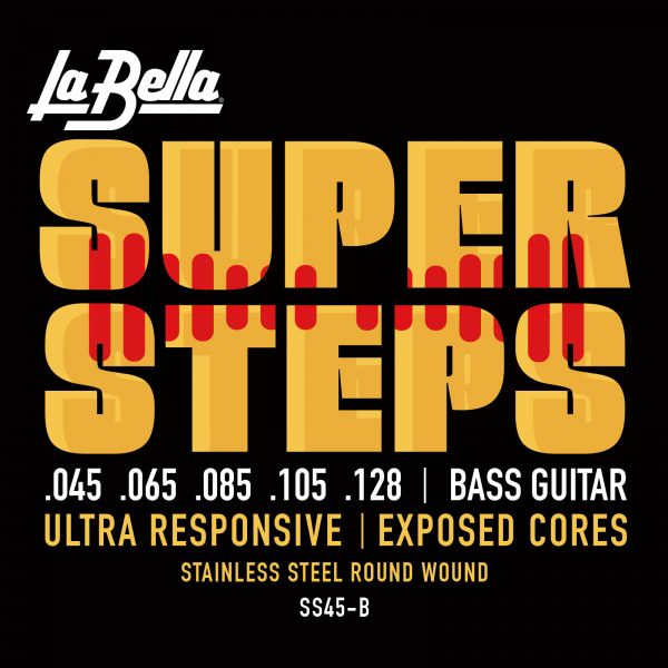 LaBella Super Steps, 5-String – Standard (45-128)