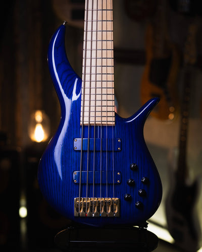 F Bass BN6 Transparent Blue 2016