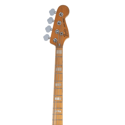 Fender Jazz Bass Natural '78 - Cuerpo • Modelo: Jazz Bass• Madera: Ash • Terminación: Polyurethane Brazo • Madera: Maple• Perfil: “C”• Terminación: gloss• Espaciado: 19 mm• Escala: 34” • Nuez: Bone Diapasón • Madera: Maple• Radio: 9.5"• Trastes: 20 Electr