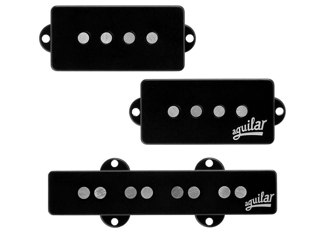 Aguilar AG 4P/J-HC - The Aguilar AG 4, 5, and 6 P/J-HC’s are well-balanced pickup sets that provide a flexible array of tones, whether using each pickup alone or in combination. Now you can get the thunderous lows of the neck pickup or the midrange cut of
