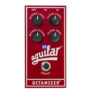 Aguilar Octamizer - Todo bajista quiere un tono profundo y orgánico. El Octamizer® crea una amplia gama de sonidos musicales una octava por debajo de su nota original. El Octamizer® presenta controles de volumen independientes para los sonidos limpio y de
