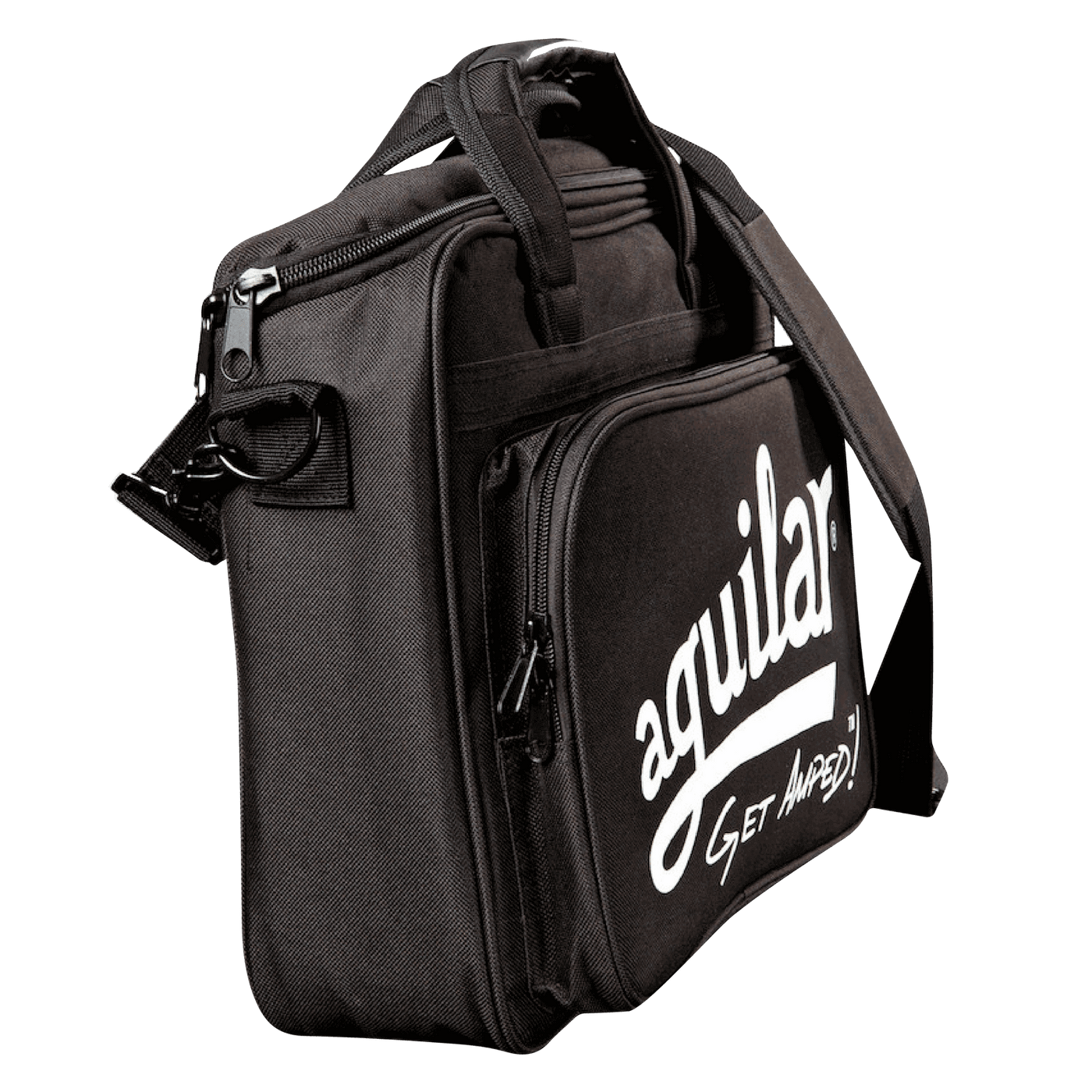 Funda Aguilar Tone Hammer 500 - This padded carrying bag is the perfect fit for the Tone Hammer 500. The side pocket is big enough to fit cables, tuner, or other small accessory items. A detachable shoulder strap makes the bag even easier to carry when yo