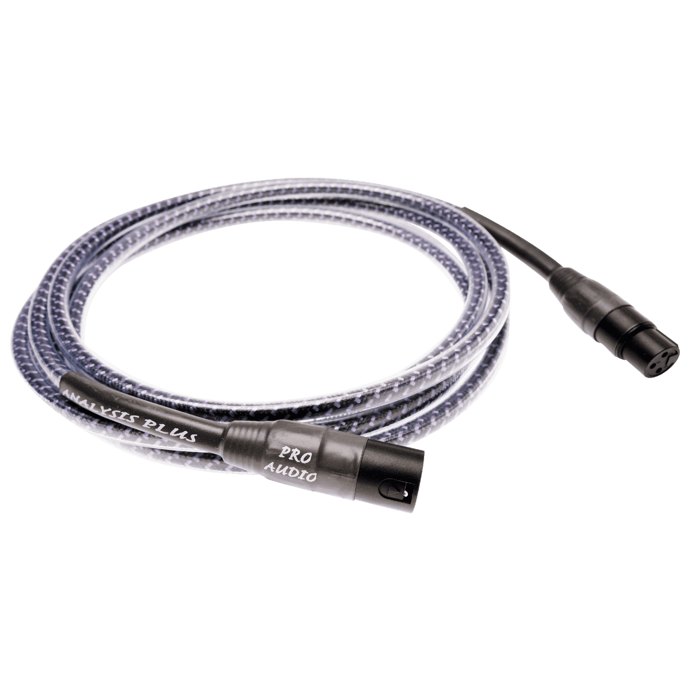 Analysis Plus Studio Oval - Cable de Micrófono (XLR) - With our high-end Studio Oval instrument cable, solo crystal copper is used to create the smoothest possible sound. Our patented hollow oval design ensures all the music from the instrument reaches th