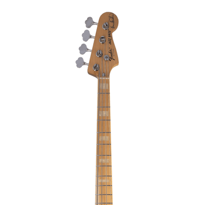 Fender Jazz Bass Marcus Miller Sunburst MIJ - Cuerpo • Modelo: Jazz Bass "Marcus Miller"• Madera: Ash • Terminación: Polyurethane Brazo • Madera: Maple• Perfil: “C”• Terminación: gloss• Espaciado: 19 mm• Escala: 34” • Nuez: Synthetic Bone Diapasón • Mader