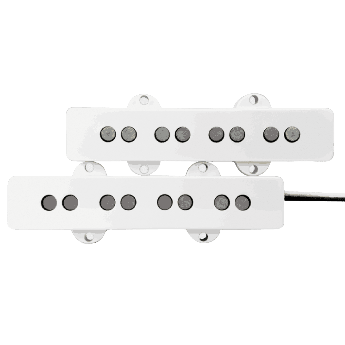 Lindy Fralin Jazz Bass 4 White Cover - DescriptionFralin Jazz Bass Pickups are fat, loud, punchy, and clear. They have articulation and definition not found in other manufacturers’ pickups. We use all USA-Made parts, and wind and build them one at a time