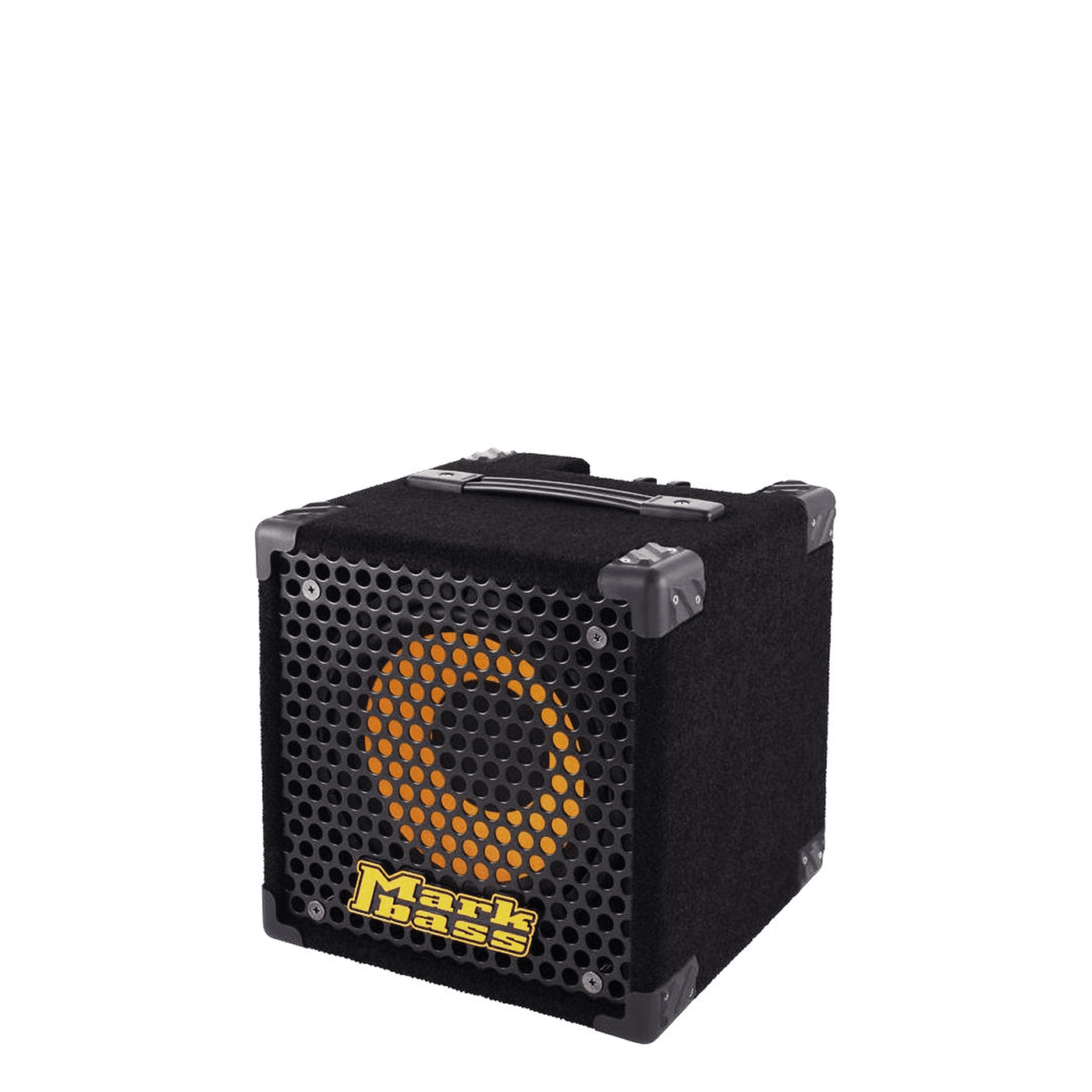 Markbass Micromark 801 Combo - The Micromark now has a big brother—one who is still small enough to deliver the Markbass sound anywhere, but big enough to provide a fuller sound with plenty of bottom end!The Micromark 801 features a single yellow 8” Markb