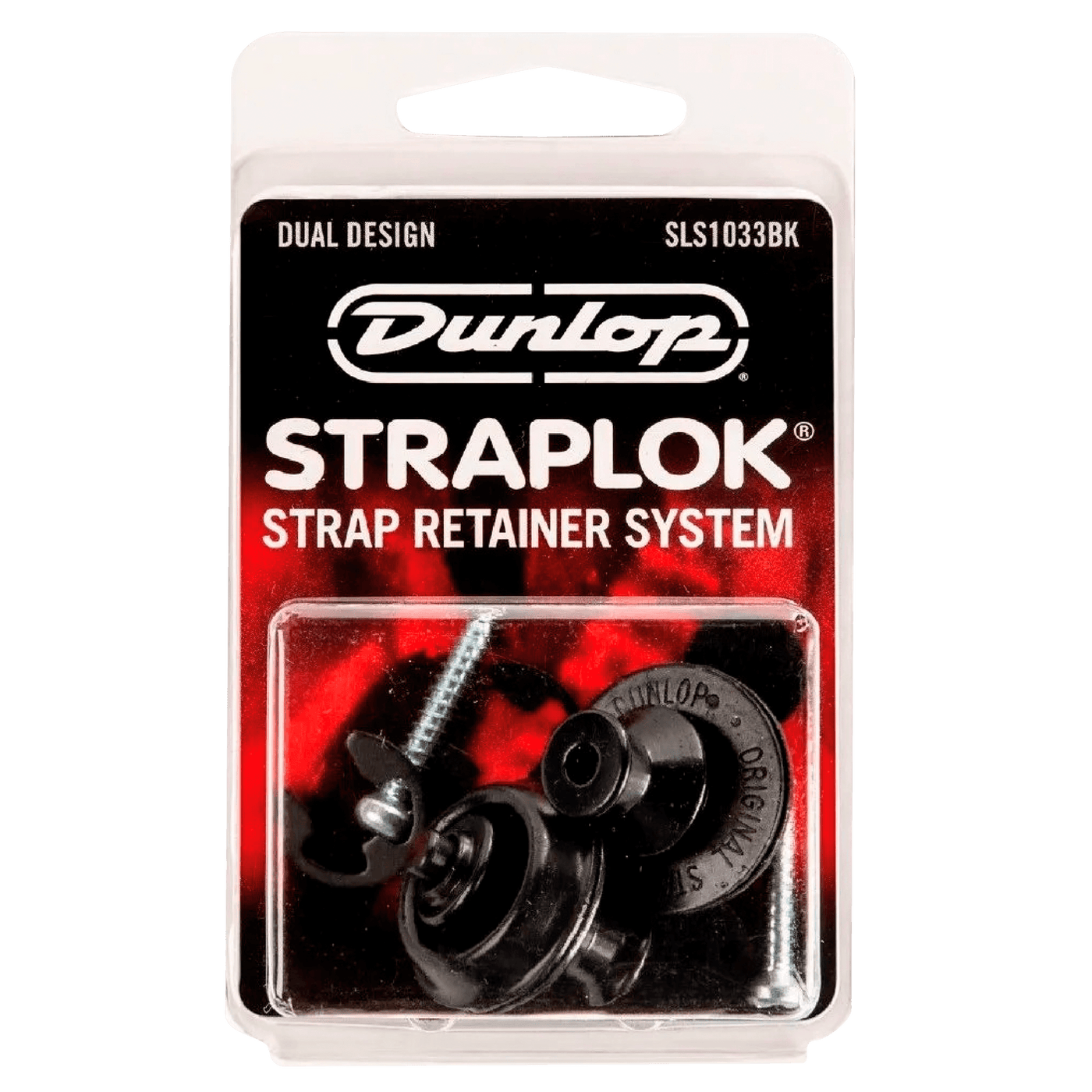 Dunlop Straplok® Black - El retenedor de correa (Strap Lock) Dunlop Straplok System Dual Design Nickel utiliza un diseño de ranura y bola de 360 ​​grados para permitir la libertad de movimiento de su correa, sin temor a que se enganche o se suelte. Con el
